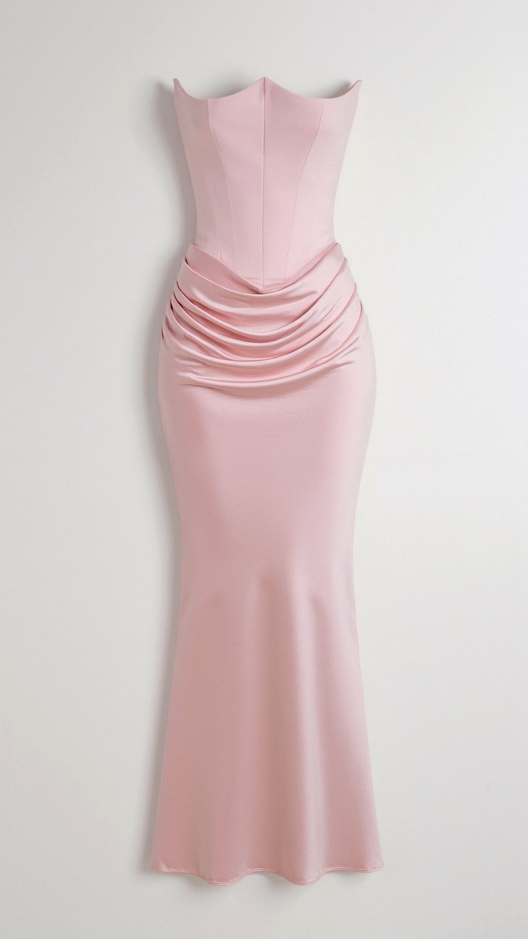 Dames elegante kolom maxi-jurk voor bruiloftsgasten in Wit 6