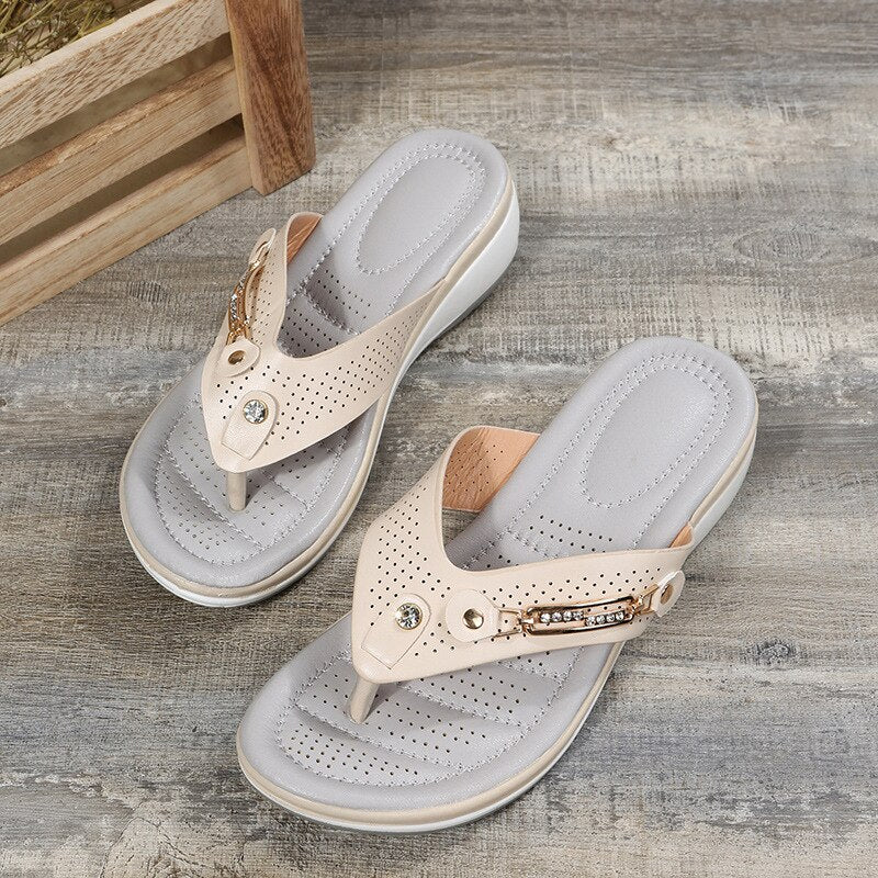 Dames Gepolsterde Elegante Sandalen (2)