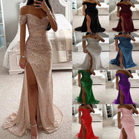 Ruben | Elegante dames jurk glitterend voor feesten
