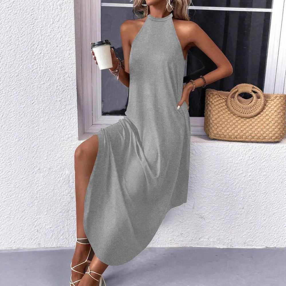 Dames Halter Maxi Jurk voor Elke Gelegenheid (4)