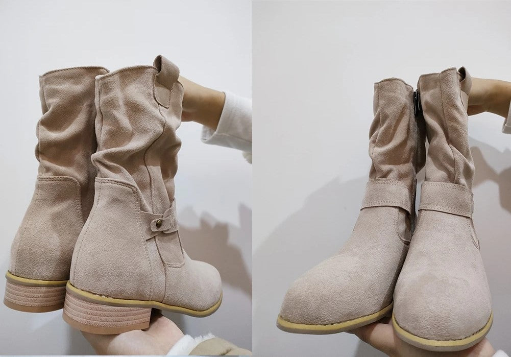 Dames laarzen casual-sneaker stijl voor herfst (10)
