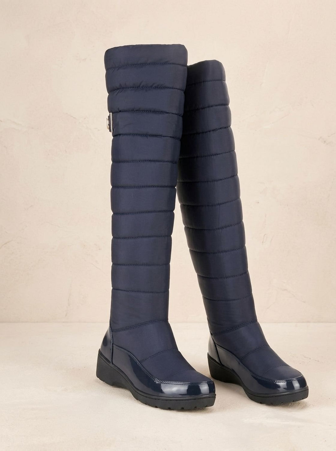 Dames Laarzen Gewatteerde Overknee Warme (8)