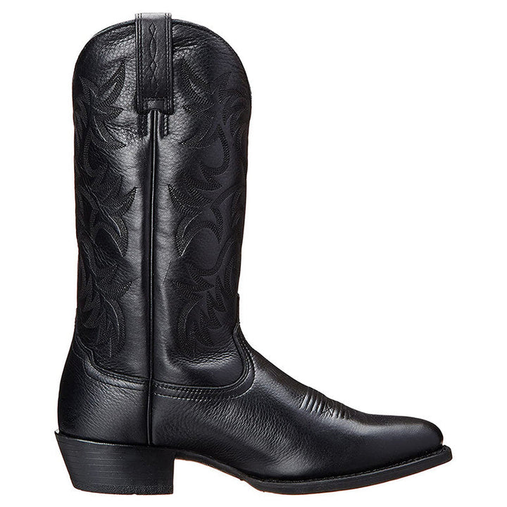 Dames Laarzen in authentieke Western-Vintage-Stijl in Zwart 4