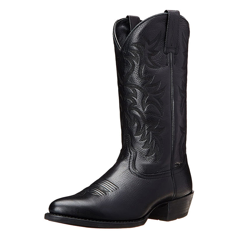 Dames Laarzen in authentieke Western-Vintage-Stijl in Zwart 7