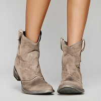 Puck | Dames Laarzen in Vintage Western Stijl