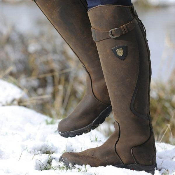 Dames Laarzen Waterdicht Warmgevoerd Gesp Winter (3)
