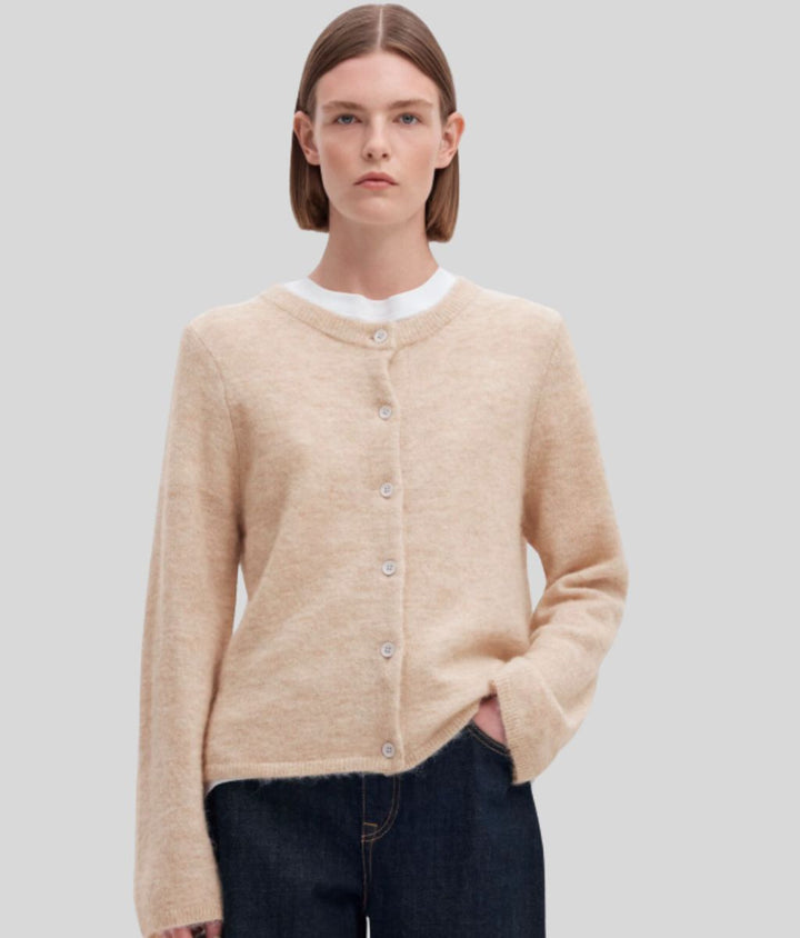 Dames Trui Cardigan van Alpaca Wol