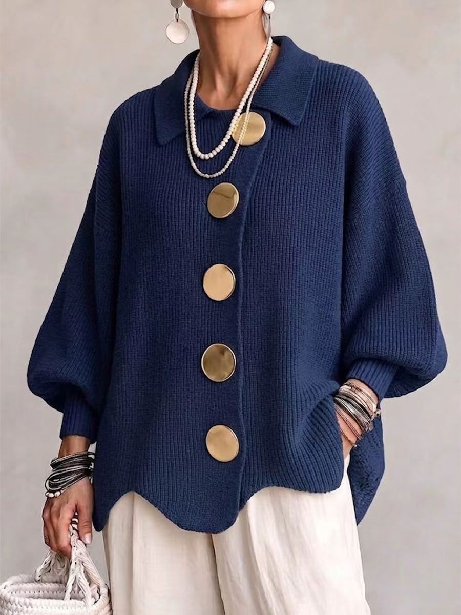 Dames trui voor alledag in casual stijl in Donkerblauw