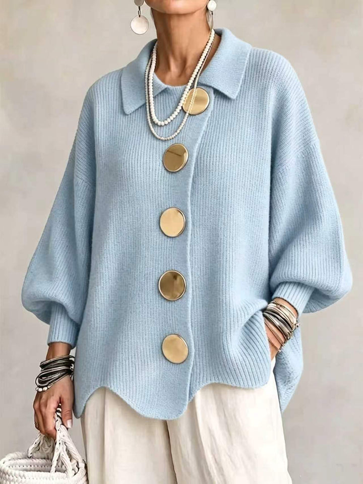 Dames trui voor alledag in casual stijl in Sky Blue