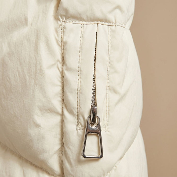 Dames winterjas oversized puffer met capuchon (5)