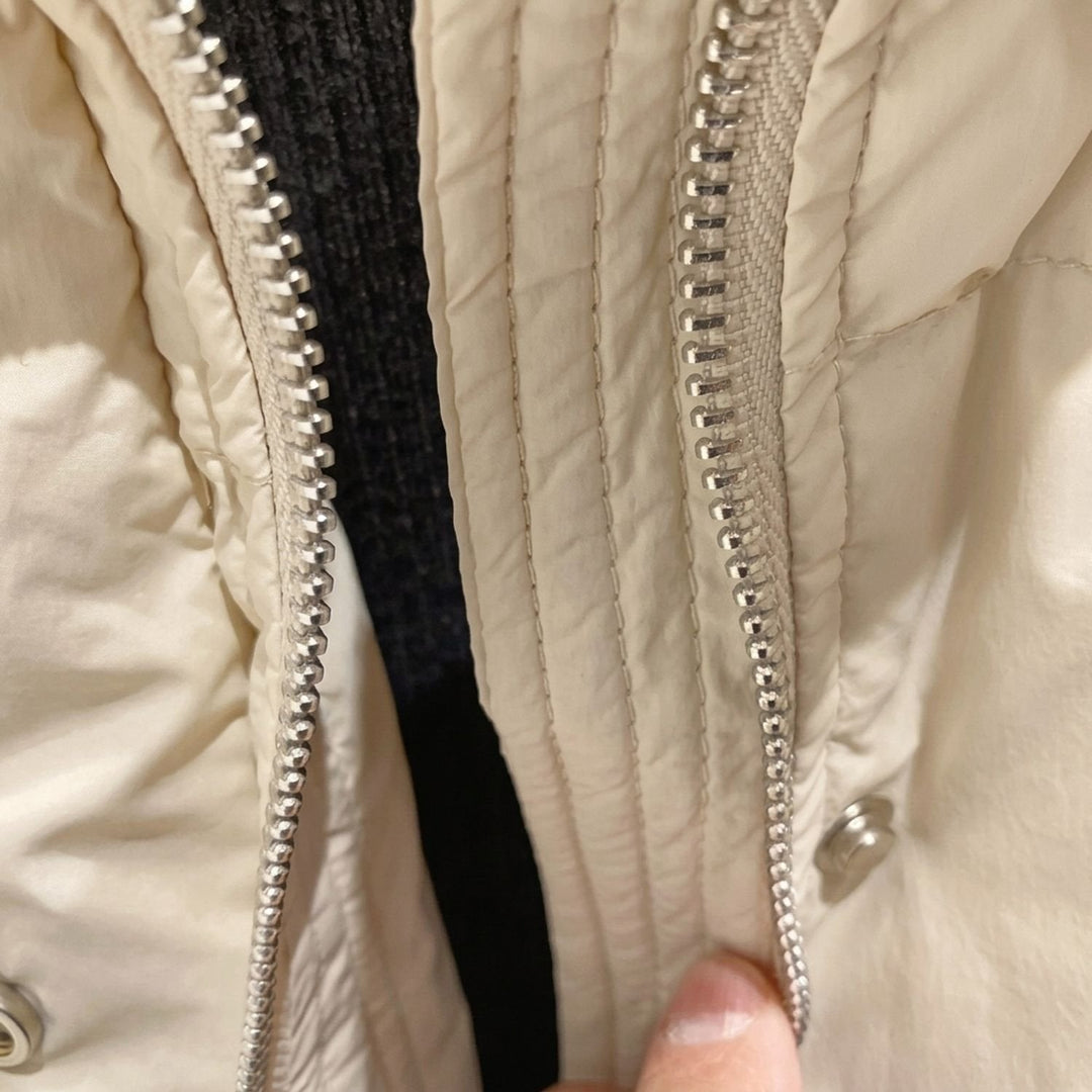 Dames winterjas oversized puffer met capuchon (9)