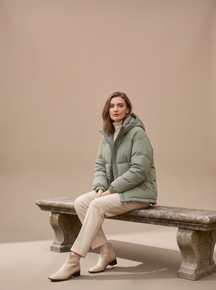 Dames Winterjas Puffer Oversized met Capuchon (7)