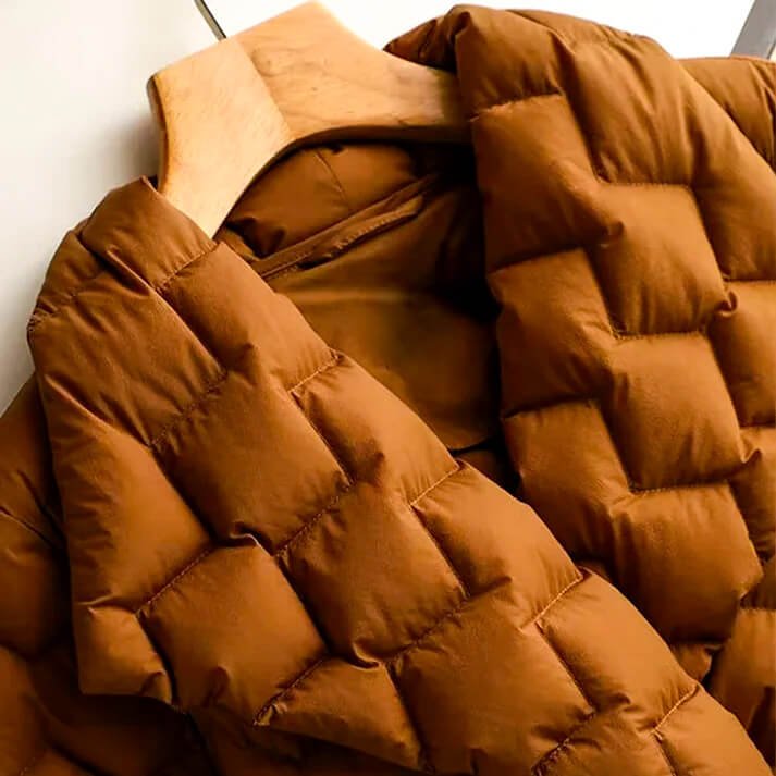 Dames winterjas warm gequilted down (5)