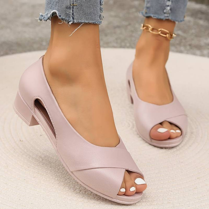 Elegante Comfortabele Sandalen in Roze