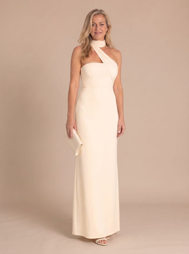 Elegante dames glitter feestjurk maxi (3)