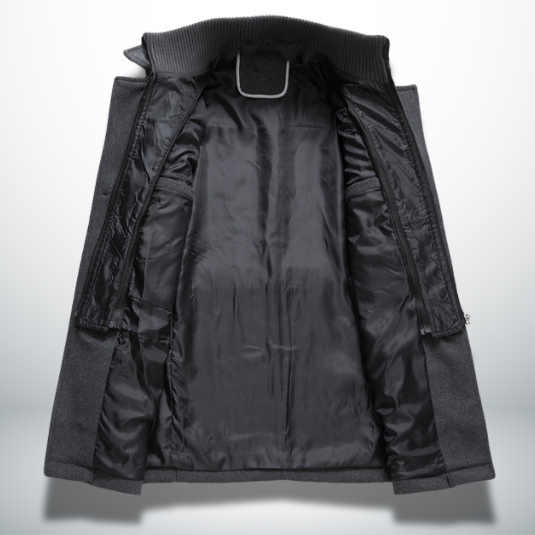 Elegante Heren Winterjas voor Bureau en Vrijetijd (6)