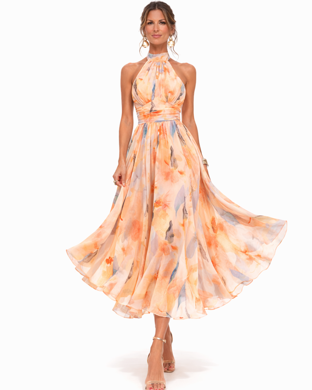 Elegante linnen maxi-jurk voor de zomer (2)