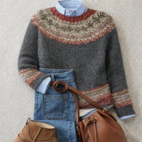 Emma | Fair Isle Dames Trui voor Najaar