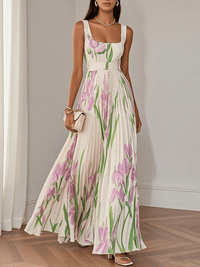 Nina | Maxi-Jurk voor Dames in Chiffon voor Bruiloften