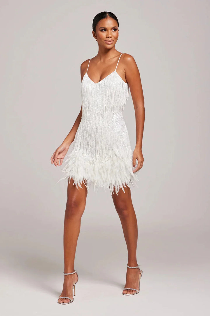 Glimmernde Dames Midi Jurk voor Feest (2)