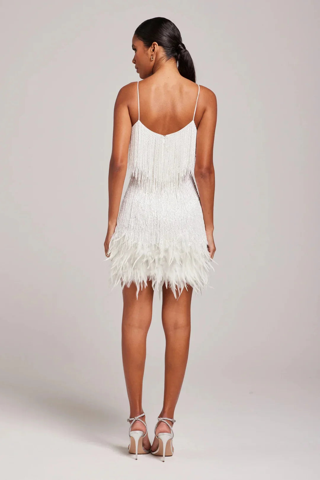 Glimmernde Dames Midi Jurk voor Feest (4)