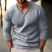 Cas | Heren Slim-Fit Fijnbrei Pullover voor Kantoor