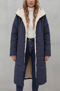 Femke | Lange dames winterjas met fleecevoering