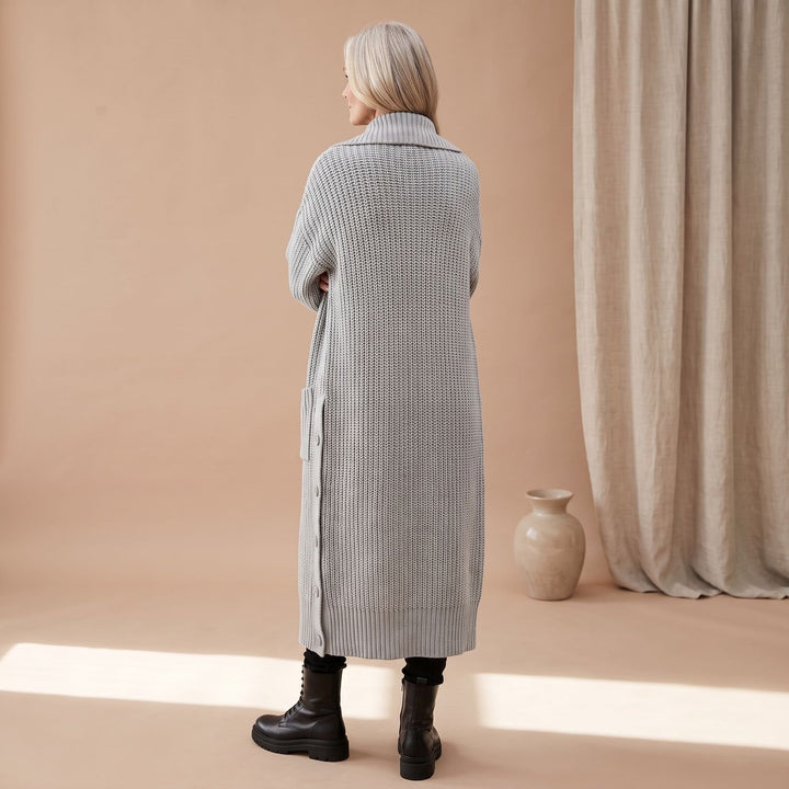Lange grofbreien oversized coltrui dames (3)