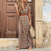 Marit | Dames Maxijurk in Boho-Stijl voor Zomer
