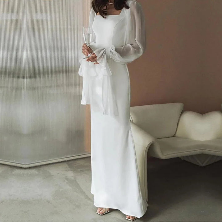 Midi Jurk Dames voor Elegante Avondgalas (2)