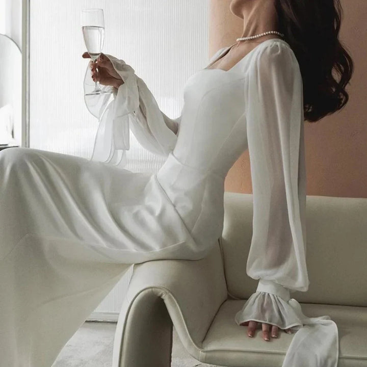 Midi Jurk Dames voor Elegante Avondgalas (3)