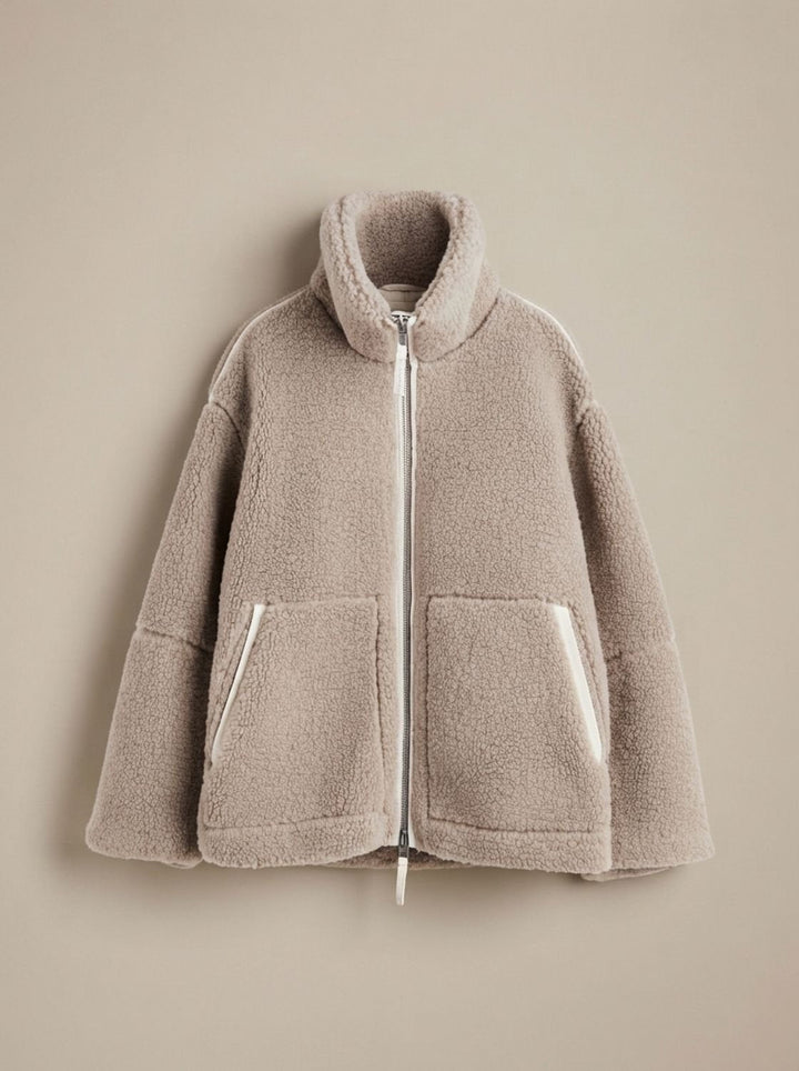 Oversized Teddy Winterjas Dames (5)