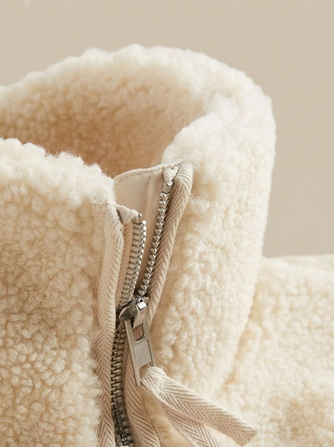 Oversized Teddy Winterjas Dames (7)