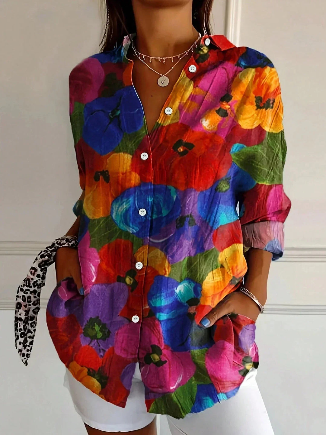 Speelse Dames Blouse voor Elke Dag in Mix 2