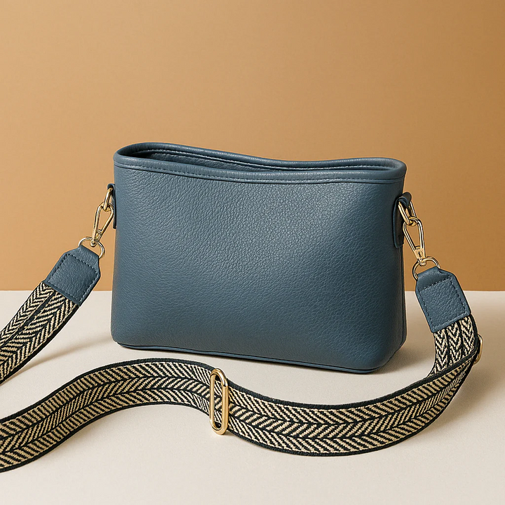 Verstelbare handtas dames voor werk en reizen in Blauw