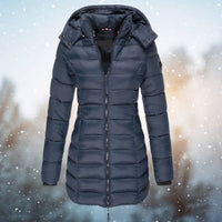 Lotte | Warme dames winterjas met capuchon
