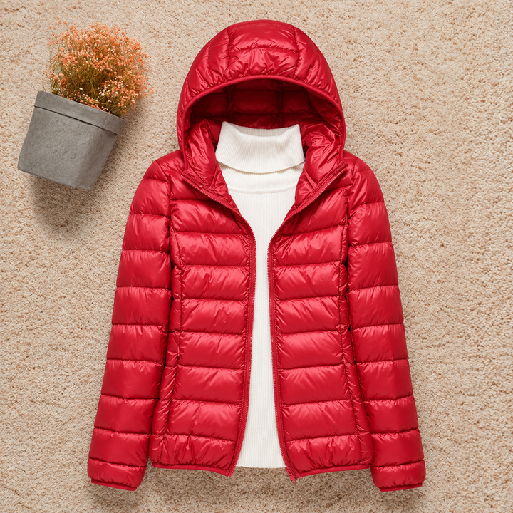 Winterjas dames licht voor elke dag in Rood