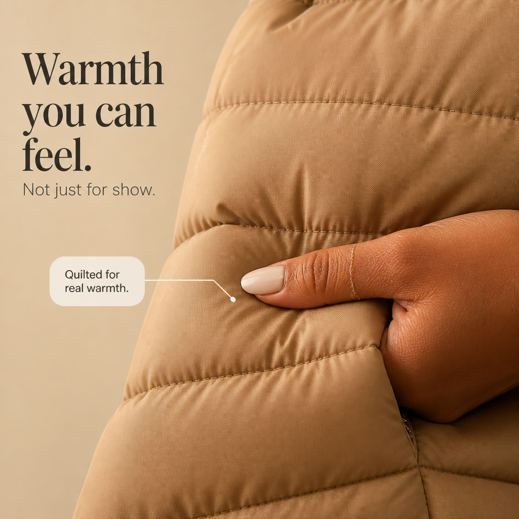 Winterjas dames met warme strickdetails (6)