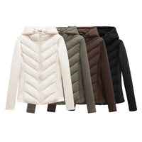 Sophie | Winterjas dames modern gestepperd met capuchon
