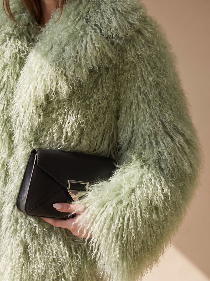 Winterjas Dames Oversize Korte Kunstbont (4)