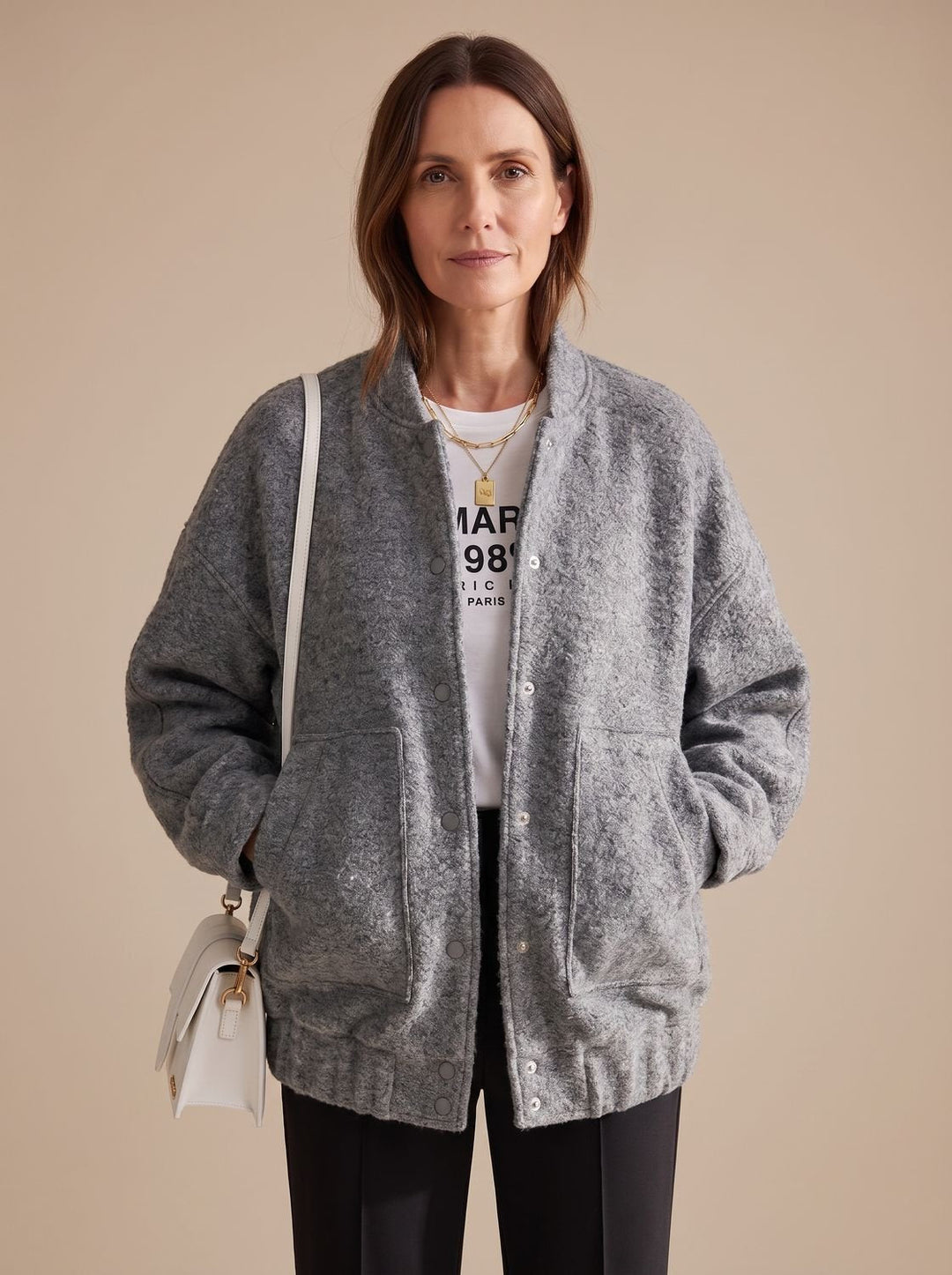 Winterjas Dames Oversized Teddy Casual (10)
