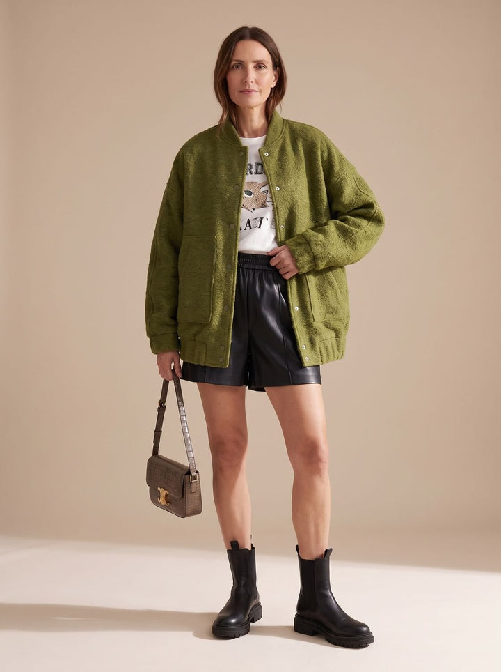 Winterjas Dames Oversized Teddy Casual (13)