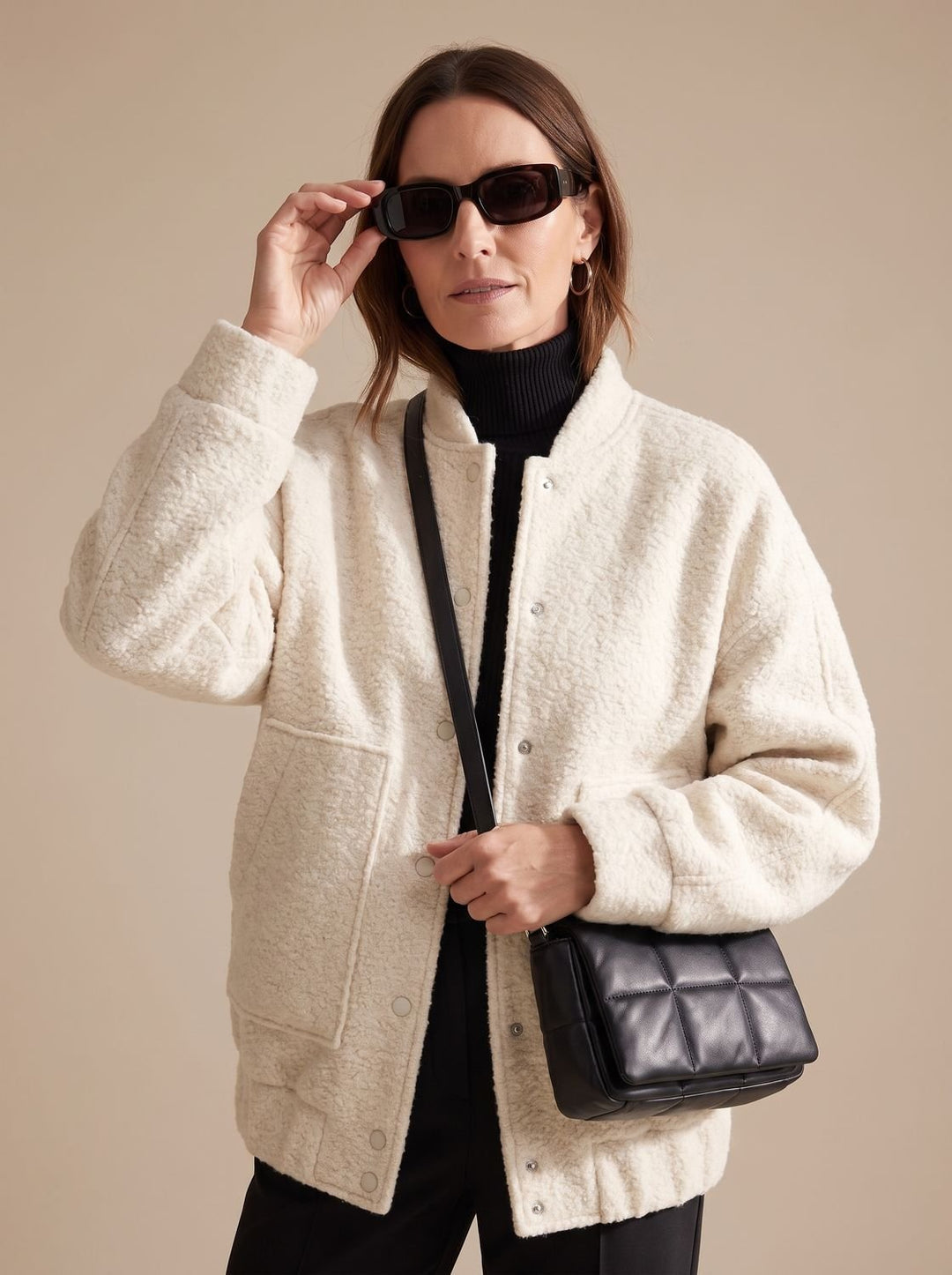 Winterjas Dames Oversized Teddy Casual (8)