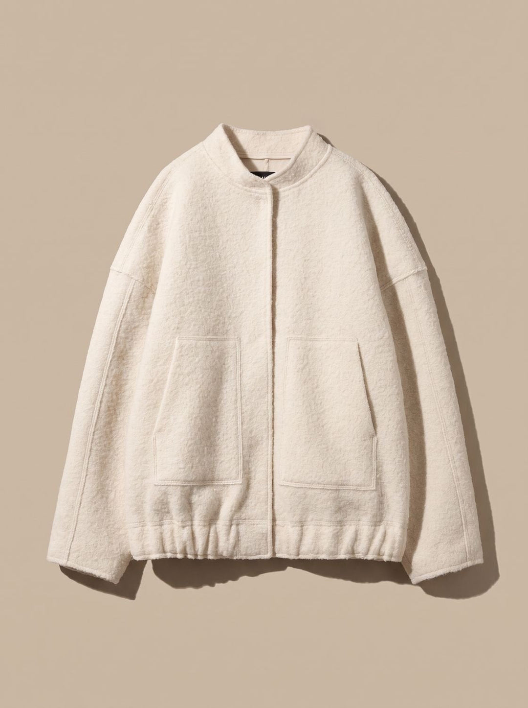 Winterjas Dames Oversized Teddy Casual in Beige