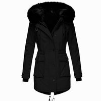 Floor | Winterjas dames parka met capuchon