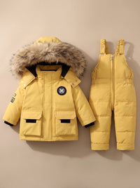 Fleur | Winterjas dames puffer sneeuwset