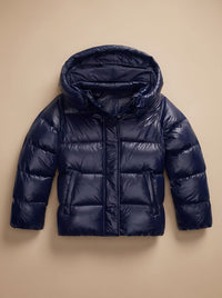 Hanna | Winterjas dames tailleur gevoerd met kap