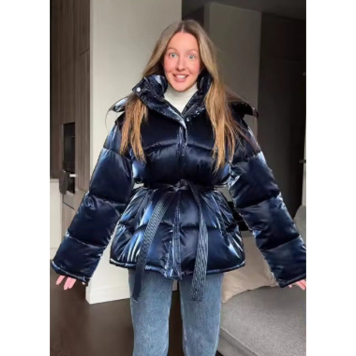 Winterjas dames warm en waterafstotend in Blauw