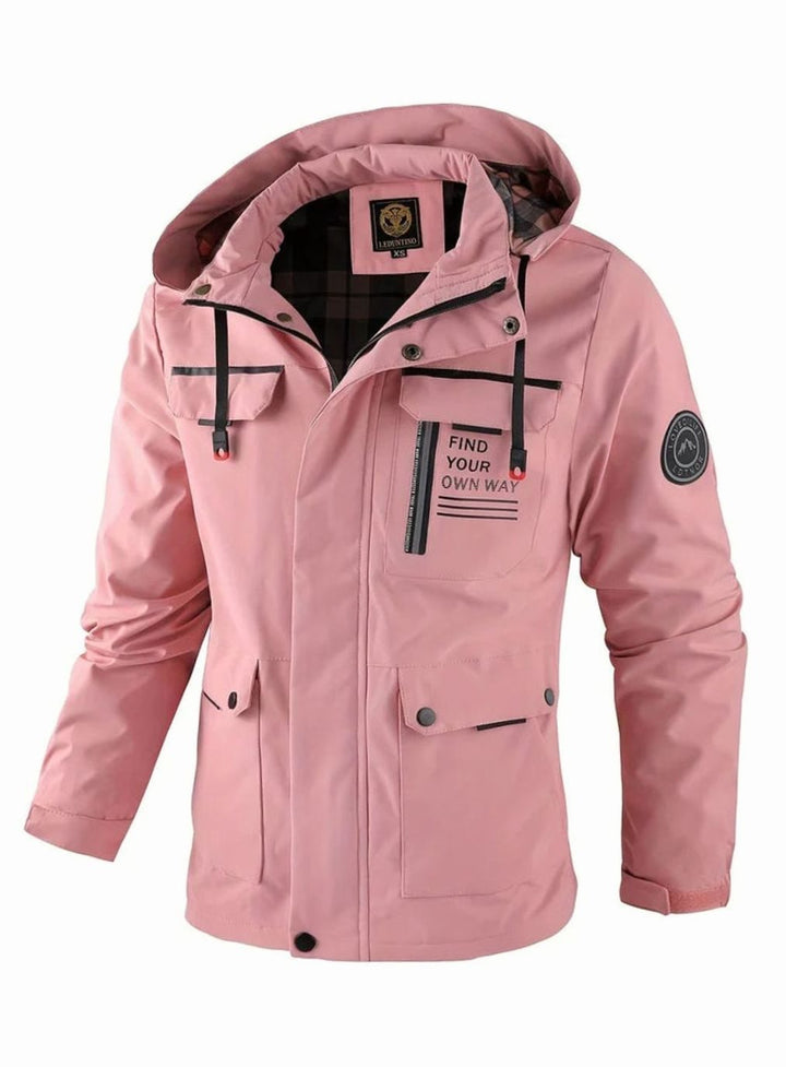 Winterjas dames waterdicht gevoerd en veelzijdig in Roze