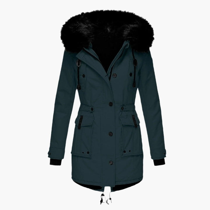 Winterjas voor dames met bontcapuchon (7)